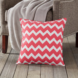 20" Square Chevron Pattern Toss Pillow