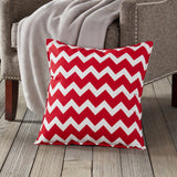 20" Square Chevron Pattern Toss Pillow